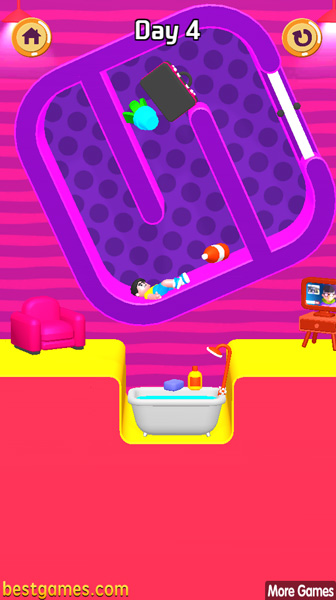 Các màn chơi đa dạng và thú vị.