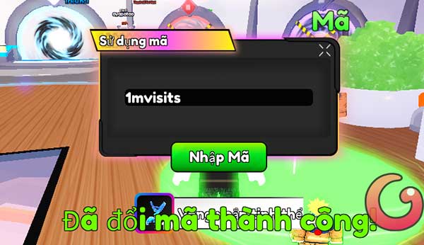 Đổi code thành công