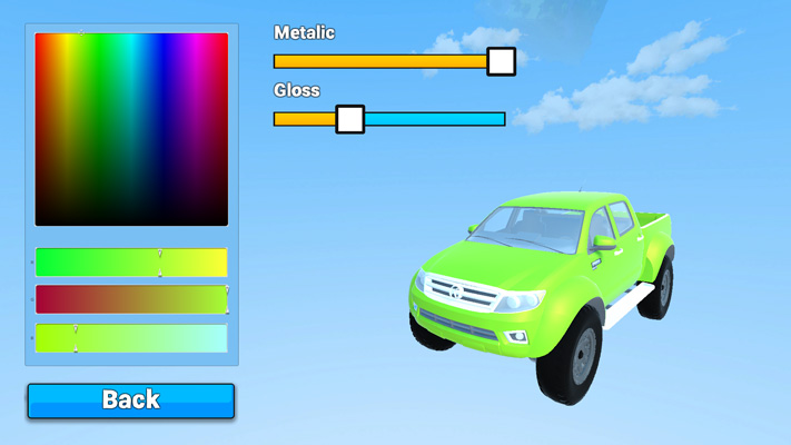 Tự sơn cho mình các màu xe.