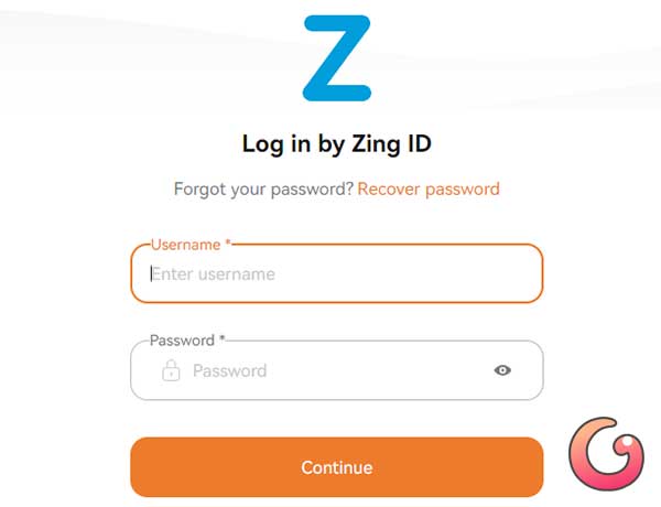 Đăng nhập tài khoản Zing ID