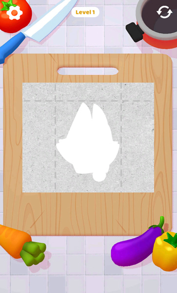 Chơi game Gấp giấy nghệ thuật - GameVui.vn