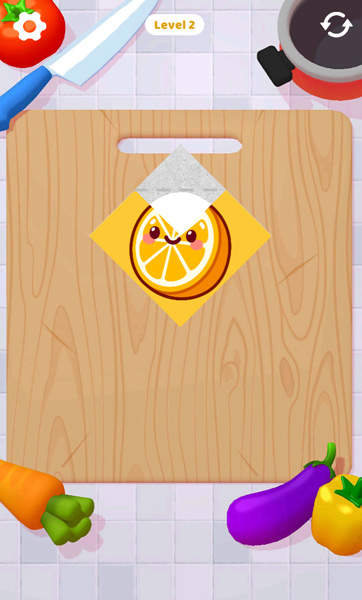 Hãy gấp theo đúng thứ tự để tạo hình.