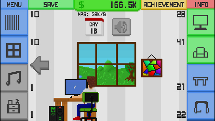 Mua các đồ vật cho văn phòng để tăng thêm thu thập.