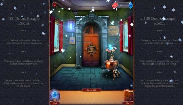 Tìm vật phẩm chìa khóa phù hợp để mở cửa