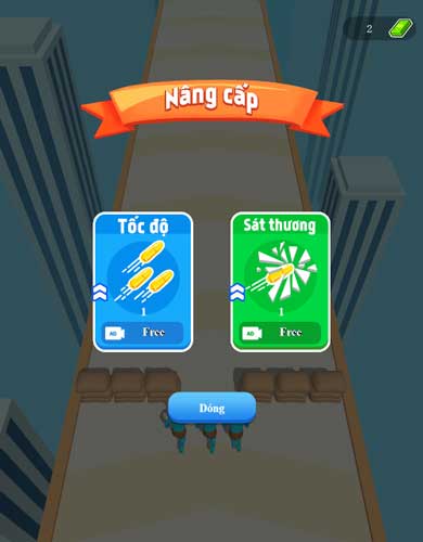 Sử dụng số tiền có được để nâng cấp