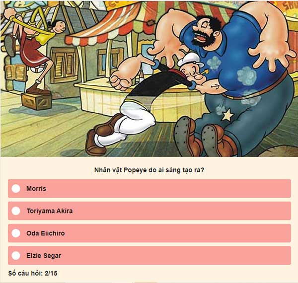 Chọn đáp án đúng