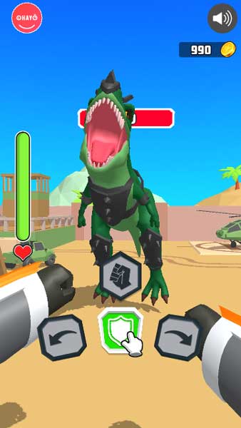 Đối đầu với nhiều loại quái vật khủng long to lớn