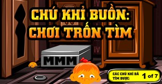 Chú khỉ buồn: Chơi trốn tìm