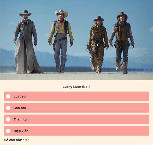 Chọn đáp án đúng