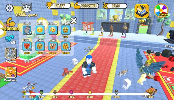 Chơi game Obby tập tạ - GameVui