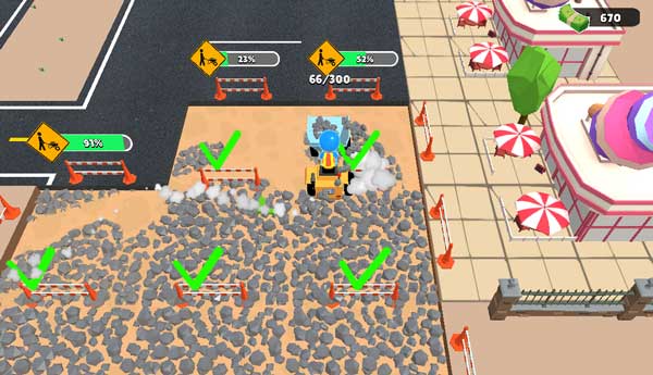 Cố gắng rải kín 100% diện tích đường