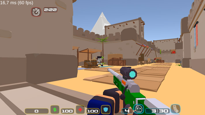 Sử dụng vũ khí để đánh bại kẻ địch.