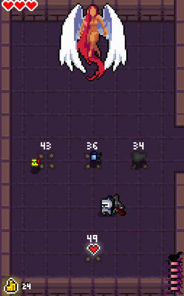 Dùng tiền để mua các vật phẩm.