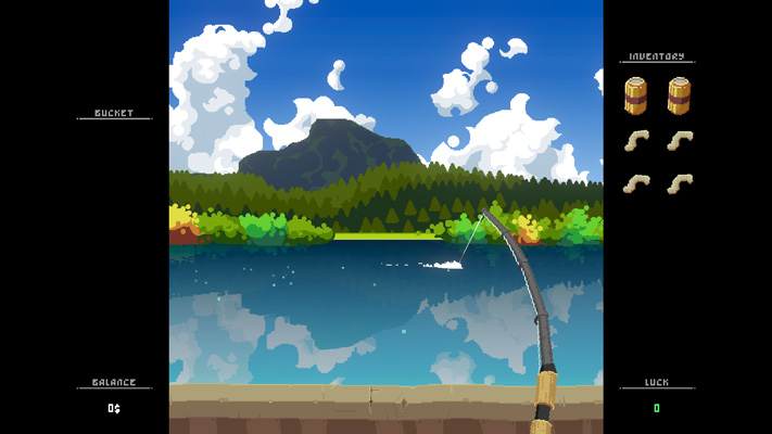 Hãy nhớ đừng để dây câu bị căng quá mà đứt nhé.