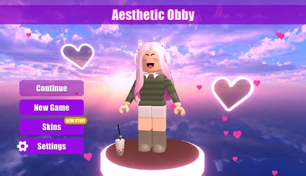 Chơi game Obby Parkour - GameVui