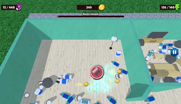 Điều khiển Robot hút bụi di chuyển khắp ngóc ngách căn phòng