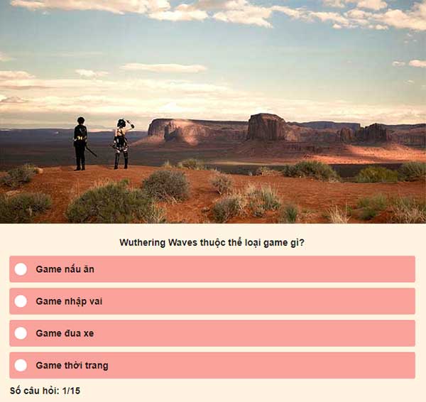 Chọn đáp án đúng