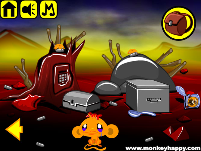 Chơi game Chú khỉ buồn: Quái xế xa lộ - GameVui.vn