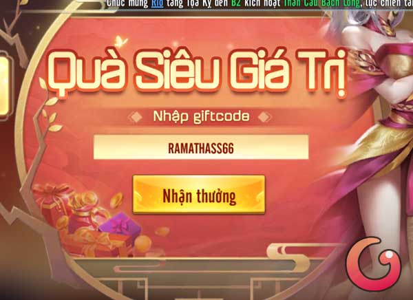 Nhập code