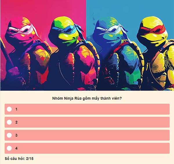 Chọn đáp án đúng