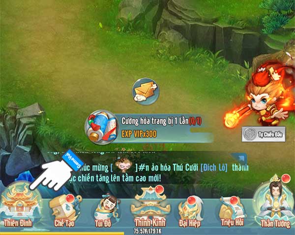 Chạm mục Thiên Đình