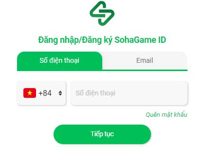 Đăng nhập tài khoản