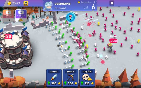 Cố gắng tiêu diệt trùm Boss từ xa