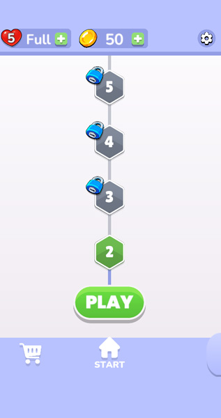 Game có nhiều màn chơi thú vị khác nhau.