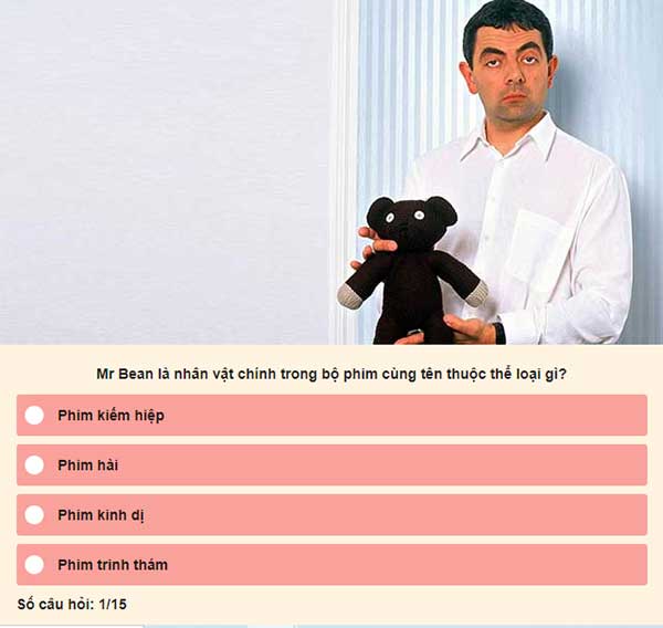 Hãy cùng chơi và chứng minh bạn là một tín đồ đích thực của Mr. Bean!