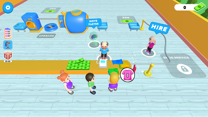 Thuê thêm nhân viên và quản lý các hoạt động của cửa hàng.