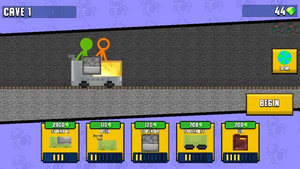 Chơi game Stickman xe đẩy - GameVui