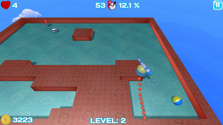 Sử dụng robot của bạn để chiếm lấy lãnh thổ.