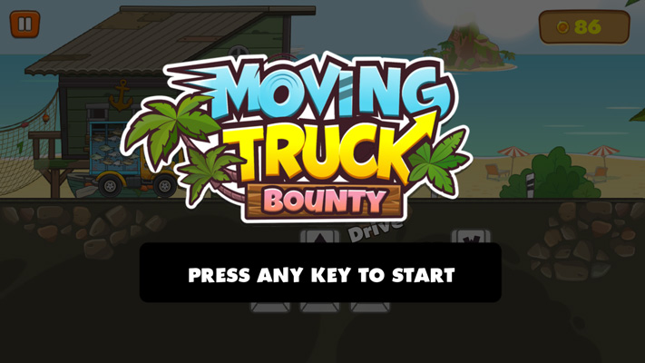 Chơi game Xe tải giao hàng - GameVui.vn