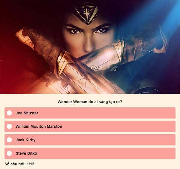 Chọn đáp án đúng