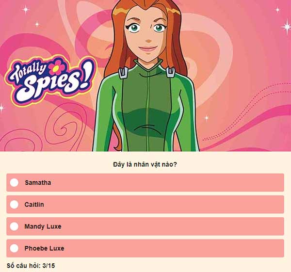 Chọn đáp án đúng