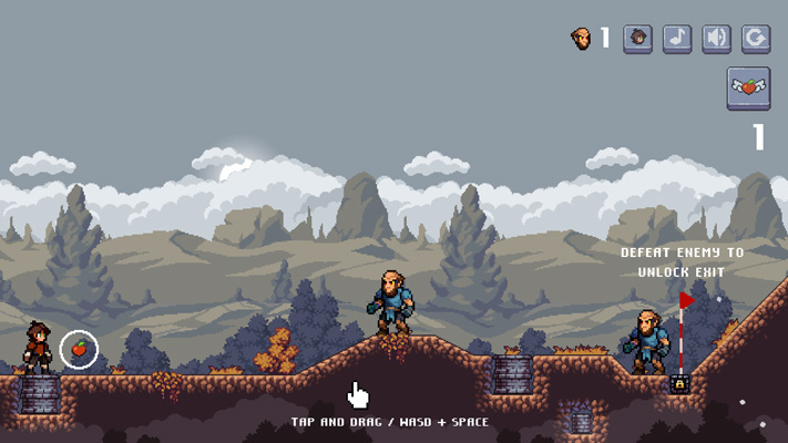 Chơi game Hiệp sĩ Apple - GameVui.vn