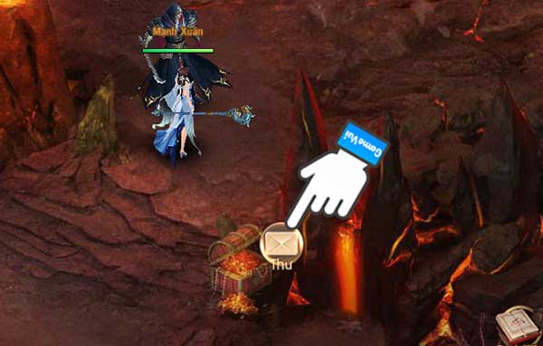Mở hòm thư trong game