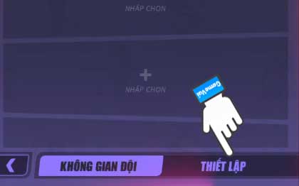 Chọn Thiết Lập