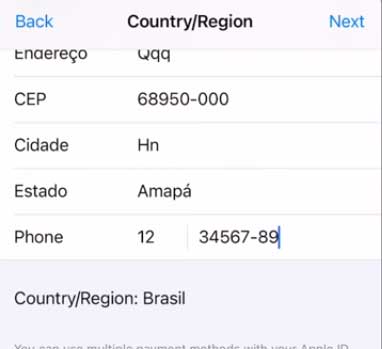 Điền thông tin cá nhân