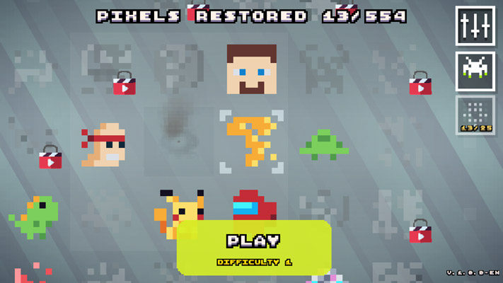 Chơi game Mảnh ghép Pixel - GameVui.vn