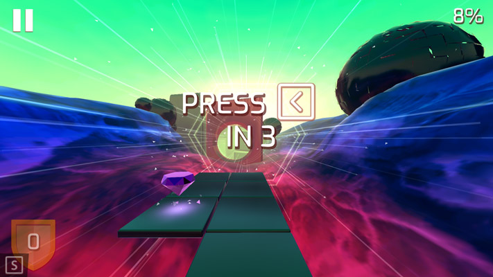 Linh hoạt né tránh các chướng ngại vật.