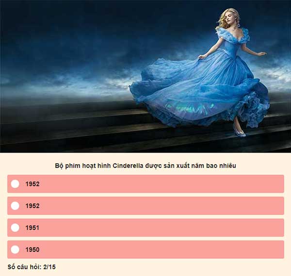 Chọn đáp án đúng