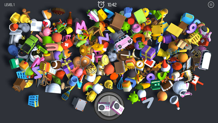 Quan sát thật kỹ các đồ vật.