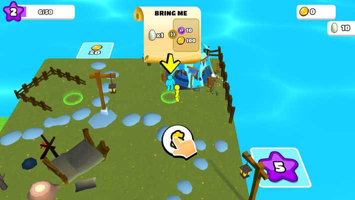 Làm nhiệm vụ và phát triển các cơ sở.