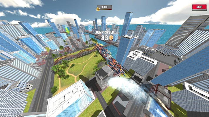 Phóng tàu thủy tới đích để vượt qua màn chơi.