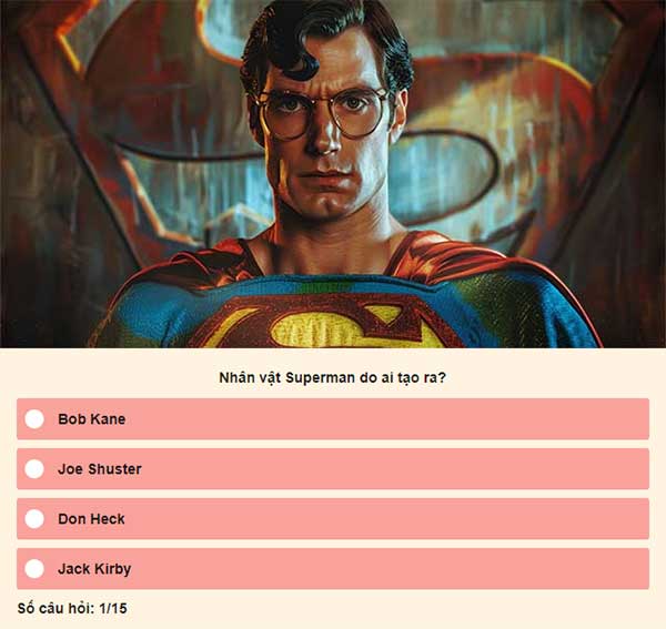 Chọn đáp án đúng