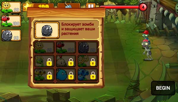 Lựa chọn các loại cây trồng để sử dụng trong trận chiến