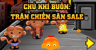 Chú khỉ buồn: Trận chiến săn sale