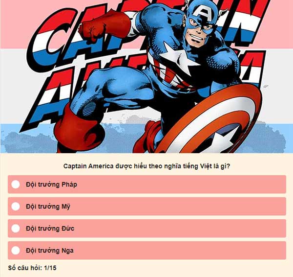 Hãy cùng tìm hiểu những bí mật và câu chuyện thú vị về siêu anh hùng Đội trưởng Mỹ để xem bạn biết bao nhiêu về anh ấy