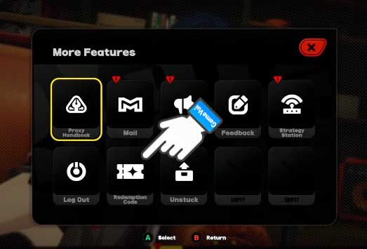 Chọn Redemption Codee